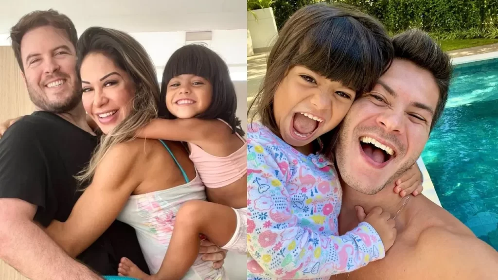 Maira Cardi e Arthur Aguiar trocam acusações após polêmica com filha