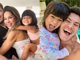 Maira Cardi e Arthur Aguiar trocam acusações após polêmica com filha