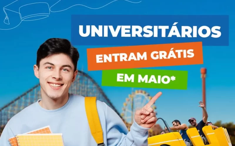 Hopi Hari Grátis para Universitários