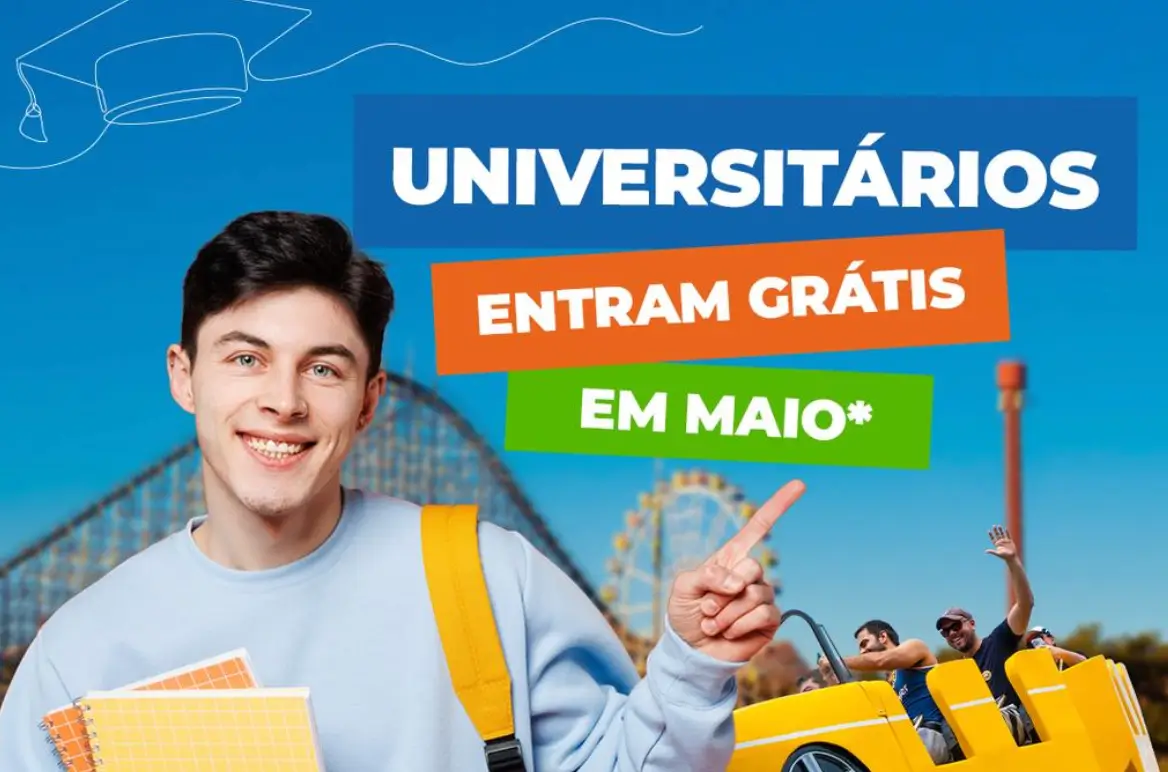 Hopi Hari Grátis para Universitários