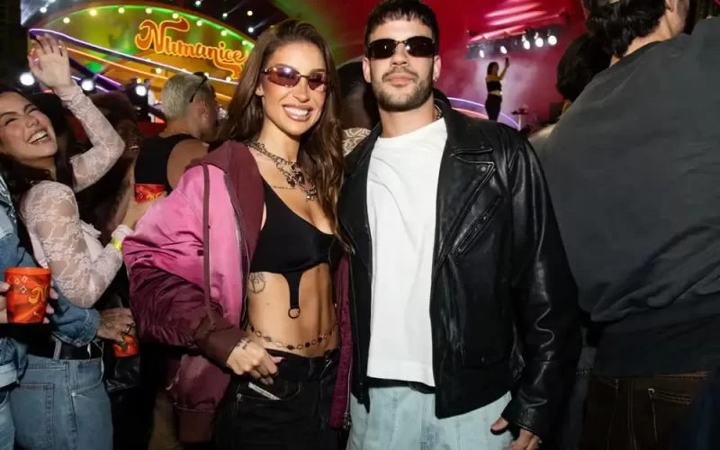 Bianca Andrade e Diego Cruz fazem 1ª aparição como casal