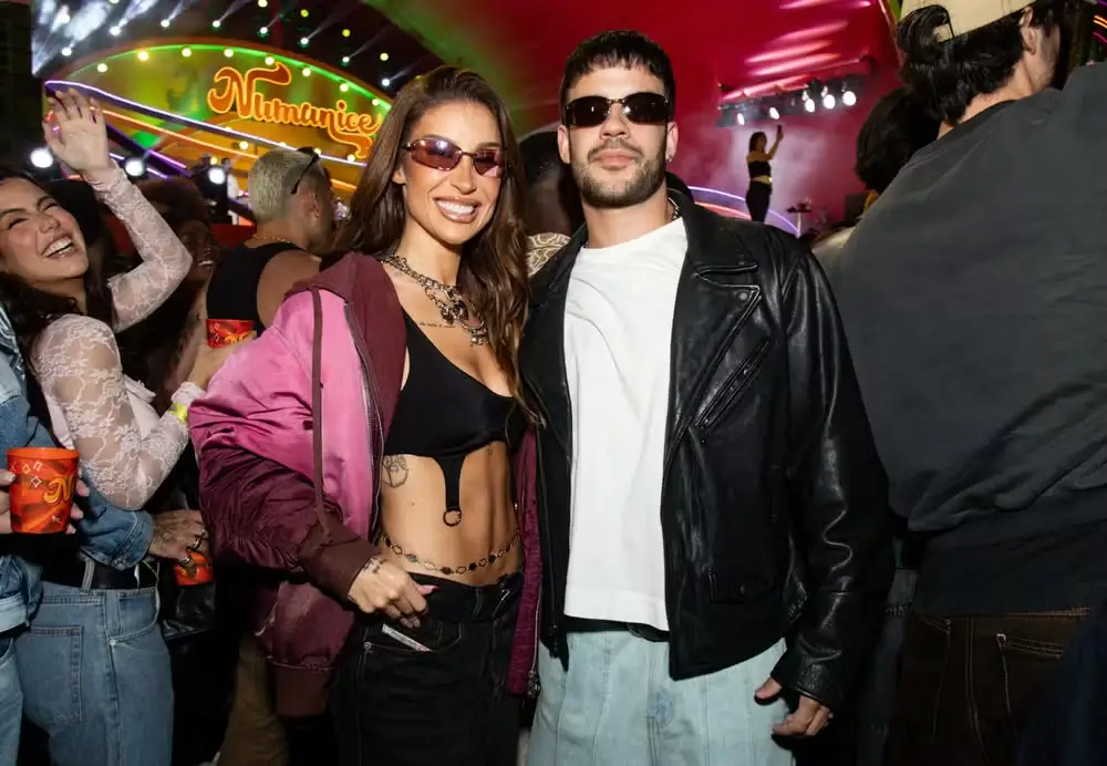 Bianca Andrade e Diego Cruz fazem 1ª aparição como casal