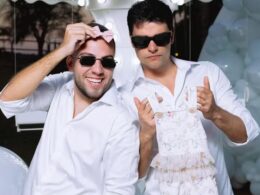 Lucas Rangel e Lucas Bley revelam sexo do bebê