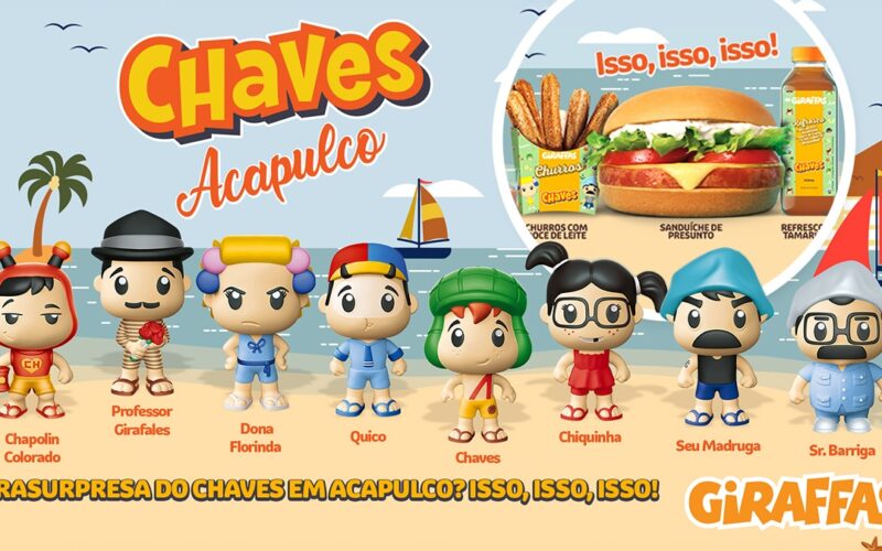 Combo do Chaves no Giraffas inspirado no episódio de Acapulco
