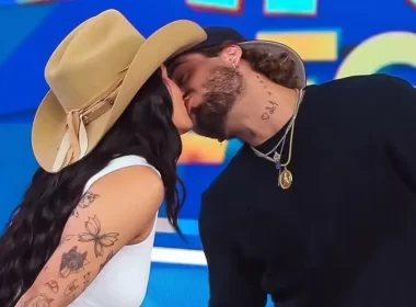 Primeiro beijo de Ana Castela e Zé Felipe