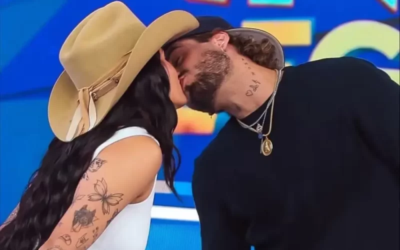 Primeiro beijo de Ana Castela e Zé Felipe