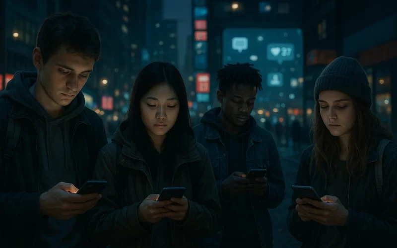 Uma geração conectada ao mundo e desconectada de si