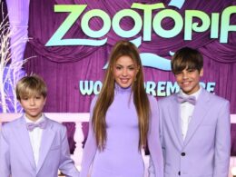 Shakira e seus filhos brilham juntos na estreia emocionante de Zootopia 2