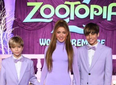 Shakira e seus filhos brilham juntos na estreia emocionante de Zootopia 2