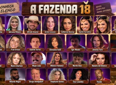 A Fazenda 2026: conheça o elenco completo e as novidades da 18ª temporada
