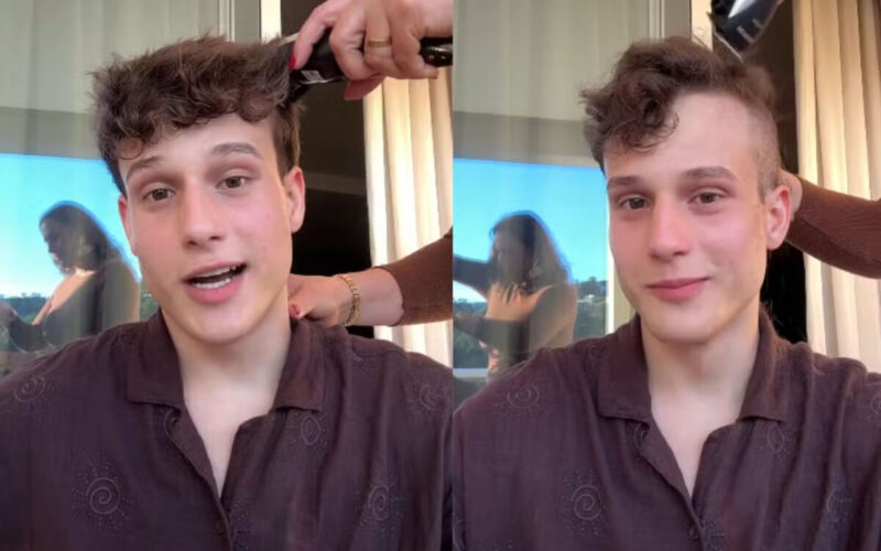 Influenciador Lorenzo Fischer, de 19 anos, revela luta contra o câncer